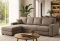 Garcia LHS 4 Seater L Shape Sofa Set: Stylish Corner Seating for Family Living | Casaliving