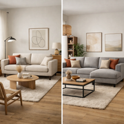 Choosing the Perfect Sofa for Your Living Room: 3 Seater vs 4 Seater L Shape