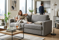 Gagnon L Shape Sofa Cum Bed for Stylish Seating and Extra Sleeping Space | Casaliving