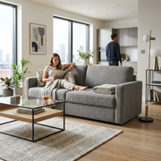 Gagnon L Shape Sofa Cum Bed for Stylish Seating and Extra Sleeping Space | Casaliving