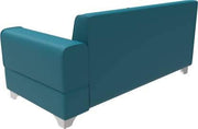 Rio 6 Seater L Shape Sofa for Living Room | Right Side Sofa (Brown-Green)