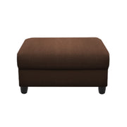Rihan 3 Seater Sofa Set with Ottoman Living Room (Brown Fabric)