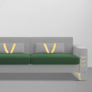 Ivary 3 Seater Sofa Set for Living Room (Black Colour) Premium Fabric Sofa