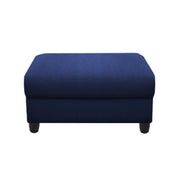 Rihan 3 Seater Sofa Set with Ottoman Living Room (Blue Fabric)