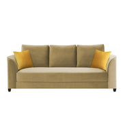 Francy 3 Seater Sofa Set for Living Room | (Turquise Fabric)