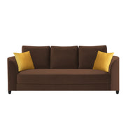 Francy 3 Seater Sofa Set for Living Room | (Turquise Fabric)