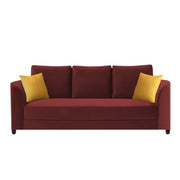 Francy 3 Seater Sofa Set for Living Room | (Turquise Fabric)