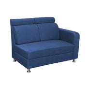 Emma RHS 6 Seater L Shape Sofa Set for Living Room (Blue Fabric)