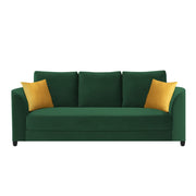 Francy 3 Seater Sofa Set for Living Room | (Turquise Fabric)
