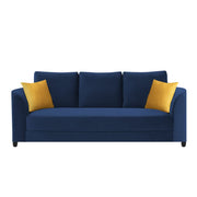 Francy 3 Seater Sofa Set for Living Room | (Turquise Fabric)