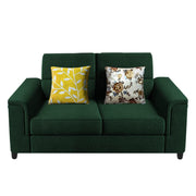 Nancy 2 Seater Sofa Set for Living Room | Color - Brown Grey