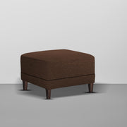 Swaloni RHS 4 Seater L Shape Sofa Set with Center Table for Living Room (Brown) Premium Fabric Sofa
