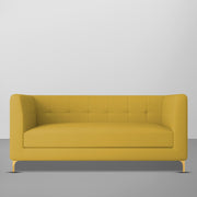 Magnus 3 Seater Sofa Set for Living Room (Yellow Colour) Premium Fabric Sofa