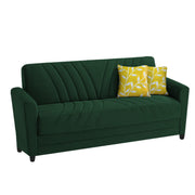 Francis 3 Seater Sofa Set for Living Room (Green) Fabric