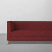 Magnus 3 Seater Sofa Set for Living Room (Maroon Colour) Premium Fabric Sofa