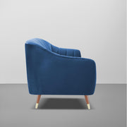 Casaliving Anyse 3+2 Seater Sofa Set for Living Room (Blue- Colour) Premium Fabric Sofa Set for Living Room