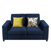 Nancy 2 Seater Sofa Set for Living Room | Color - Brown Grey