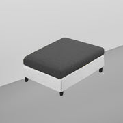 Badger RHS 8 Seater L Shape Sofa Set with Center Table for Living Room (Grey Fabric) Premium Fabric Sofa