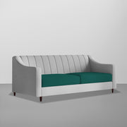 Mobius 3 Seater Sofa Set for Living Room (Pine Grey Colour Sofa) Premium Fabric Sofa for Living Room