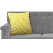 Rogelio 1 Seater Sofa Set for Living Room (Black Fabric)