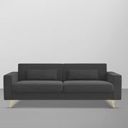 Casaliving Ivar 3 Seater Sofa Set for Living Room Premium Fabric Sofa