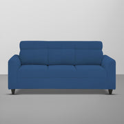 Marco 3 Seater Sofa Set for Living Room (Blue Colour) Premium Fabric Sofa