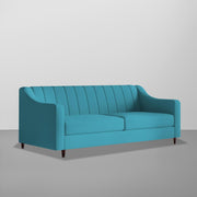 Mobius 3 Seater Sofa Set for Living Room (Turquise Colour Sofa) Premium Fabric Sofa for Living Room