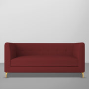 Magnus 3 Seater Sofa Set for Living Room (Maroon Colour) Premium Fabric Sofa