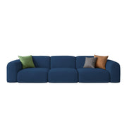 Amaco Modern Velvet Sofa, Tufted Design Upholstered 3 Seater Sofa Set for Living Room, (Black Colour) Premium Velvet Fabric Sofa