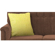 Rogelio 1 Seater Sofa Set for Living Room (Black Fabric)
