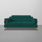 Falconar 3 Seater Sofa Set for Living Room (Pine Fabric) Premium Fabric Sofa