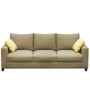 Rihan 3 Seater Sofa Set Living Room (Cream Fabric)