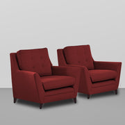 Slove 3 +1 + 1 Seater Sofa Set for Living Room | Color - Cream Black | Premium Fabric Sofa