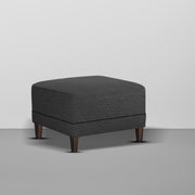 Swaloni RHS 4 Seater L Shape Sofa Set with Center Table for Living Room (Black) Premium Fabric Sofa