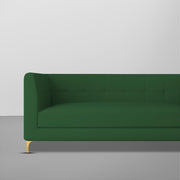 Magnus 3 Seater Sofa Set for Living Room (Green Colour) Premium Fabric Sofa