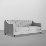 Mobius 3 Seater Sofa Set for Living Room (Grey Colour Sofa) Premium Fabric Sofa for Living Room