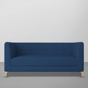 Magnus 3 Seater Sofa Set for Living Room (Blue Colour) Premium Fabric Sofa