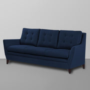 Slove 3 +1 + 1 Seater Sofa Set for Living Room | Color - Cream Black | Premium Fabric Sofa