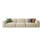Amaco Modern Velvet Sofa, Tufted Design Upholstered 3 Seater Sofa Set for Living Room, (Black Colour) Premium Velvet Fabric Sofa