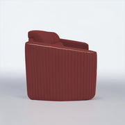 Torrato 3 Seater Sofa Cum Bed for Living Room (Maroon Colour Fabric) Premium Fabric Sofa