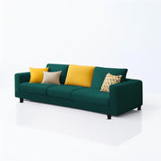 Minta 3 Seater Sofa Set for Living Room (Pine Colour Fabric) Premium Fabric Sofa