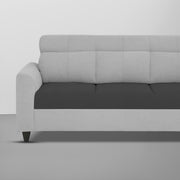 Marco 3 Seater Sofa Set for Living Room (Black Grey Colour) Premium Fabric Sofa