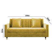 Garcia 3+2 Seater Sofa Set for Living Room (Black - Grey)