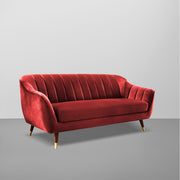 Grayon 3 Seater Convertible Sofa Set for Living Room, 3 Seater & Ottoman Modular Sectional Couch for Small Space (Black Colour) Fabric Sofa Set