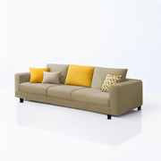 Minta 3 Seater Sofa Set for Living Room (Cream Colour Fabric) Premium Fabric Sofa