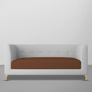 Magnus 3 Seater Sofa Set for Living Room (Brown Grey Colour) Premium Fabric Sofa