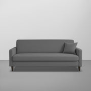 Premium Valkyrie 3 Seater Sofa Set 3 Seater Modern Sofa Set for Living Room (Dark Grey Color Fabric)