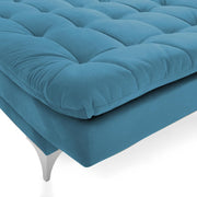 Danny 3 Seater Sofa Cum Bed for Living Room Premium Fabric Sofa for Living Room (Black Colour Premium Fabric)