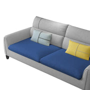 Francis 3 Seater Sofa with Ottoman Set for Living Room (Blue Grey Fabric) Premium Fabric Sofa