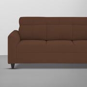 Marco 3 Seater Sofa Set for Living Room (Brown Colour) Premium Fabric Sofa